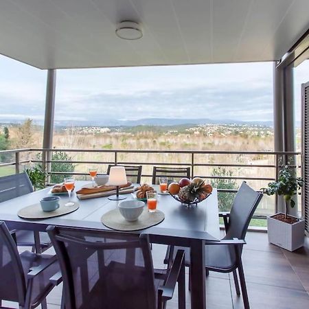 A7- 2 Bdr Sea & Mountain View - Ac, Parking, Pool & Terrace Antibes Exterior foto
