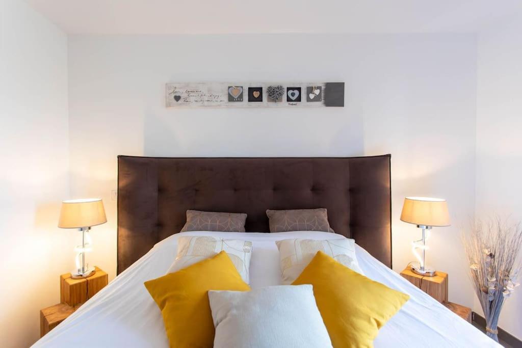 A7- 2 Bdr Sea & Mountain View - Ac, Parking, Pool & Terrace Antibes Exterior foto